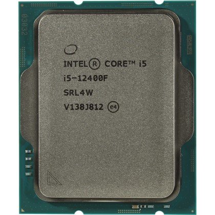 מעבד Intel i5-12400F Tray 4.4GHz No GPU TDP 117W