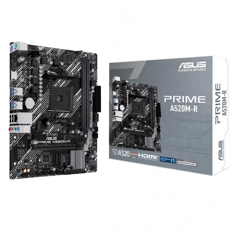 לוח אם Asus PRIME A520M-R DDR4 AM4 AMD