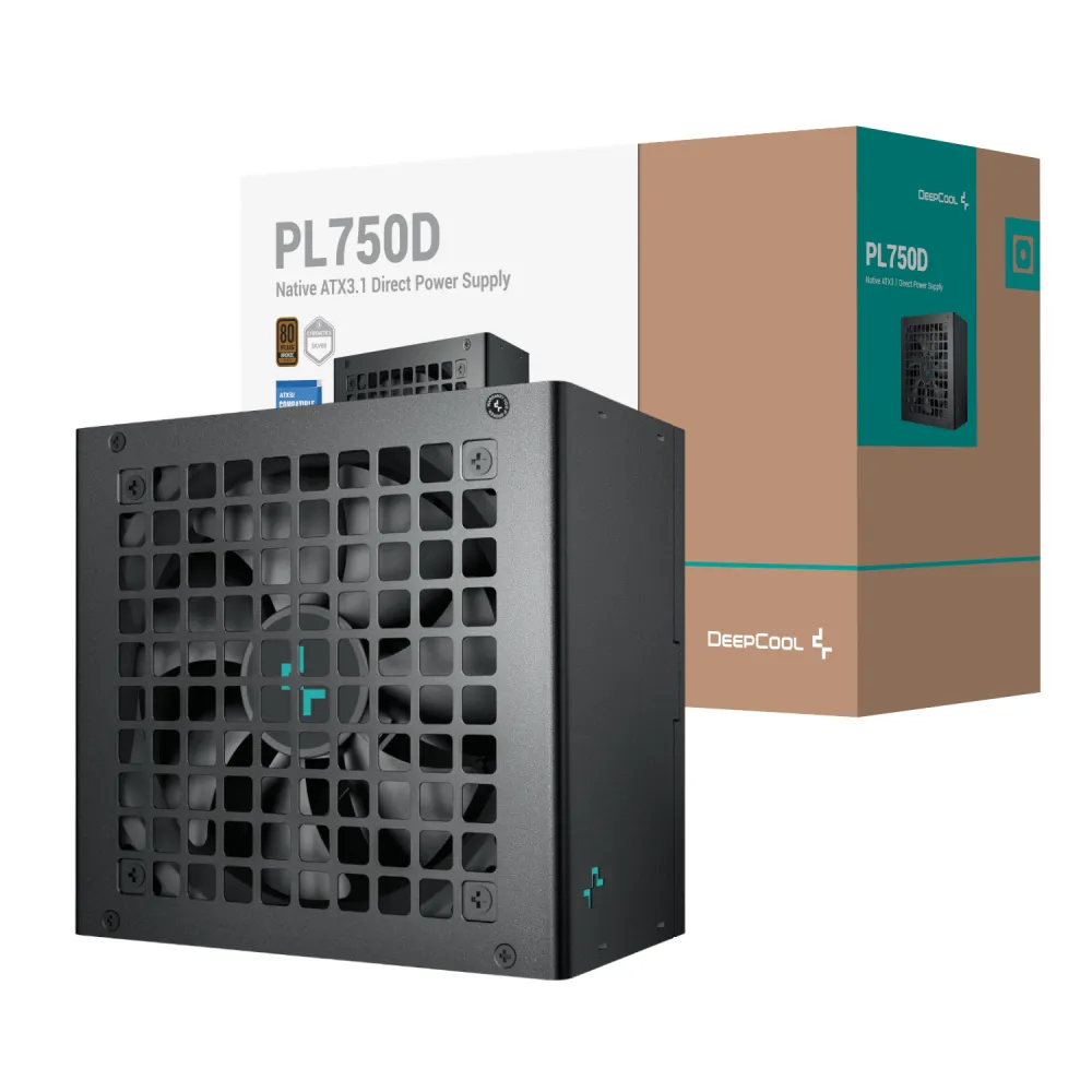 ספק כוח למחשב נייח Deep Cool PL750 750W 80 Plus Bronze