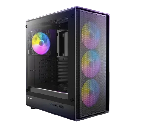 מארז Antec VX510 ARGB Mid-Tower Gaming Case ATX 4X120nn ARGB Fans