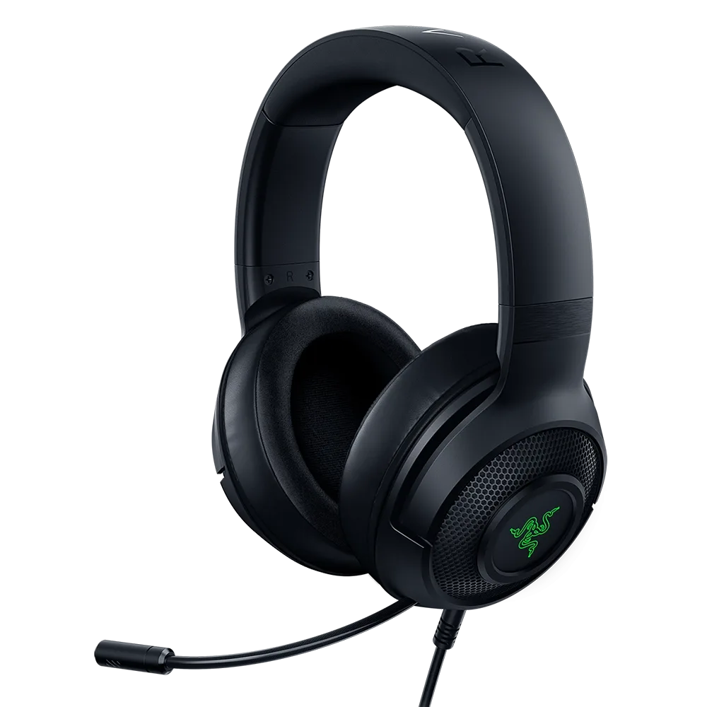 אוזניות גיימינג RAZER Kraken V3 X – חיבור USB