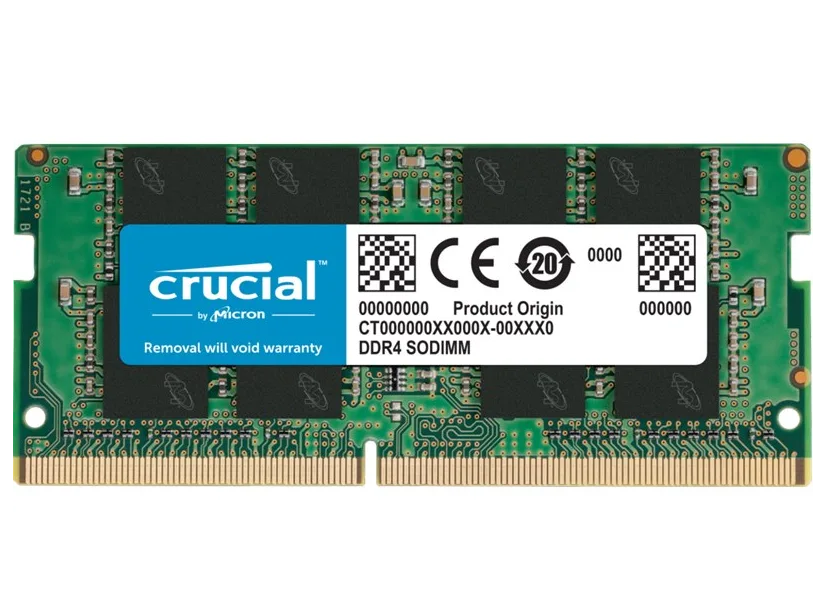 זיכרון למחשב נייד Crucial 16GB DDR4 3200Mhz CL22