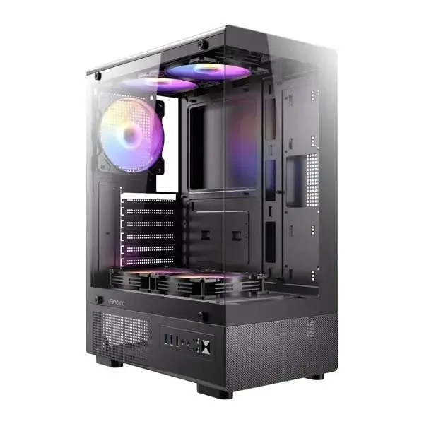מארז מחשב Antec VCX300 ARGB Mid-Tower ATX 5x120mm Black