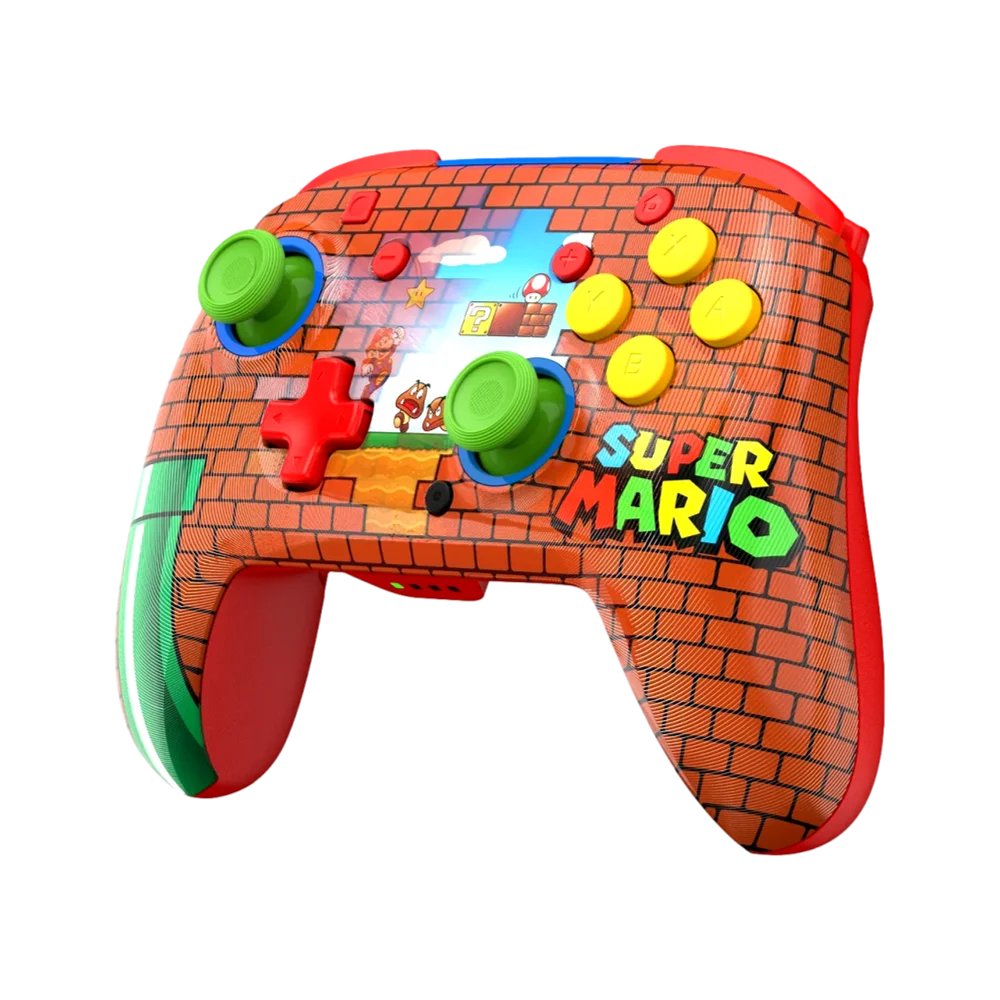 בקר גיימינג אלחוטי דגם Rematch™ Wireless Controller – Mario Bricks עבור Nintendo Switch, מבית Turtle Beach