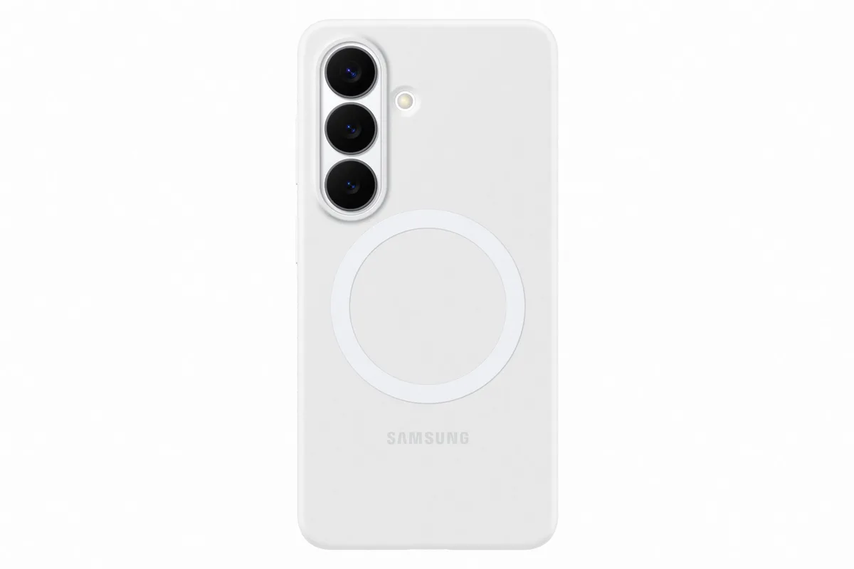 C000002230 כיסוי סיליקון מגנטי לבן ל Samsung Galaxy +S26 Ultra S947