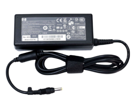 מטען מקורי למחשב נייד Hp 65W 4.8X1.7mm Black