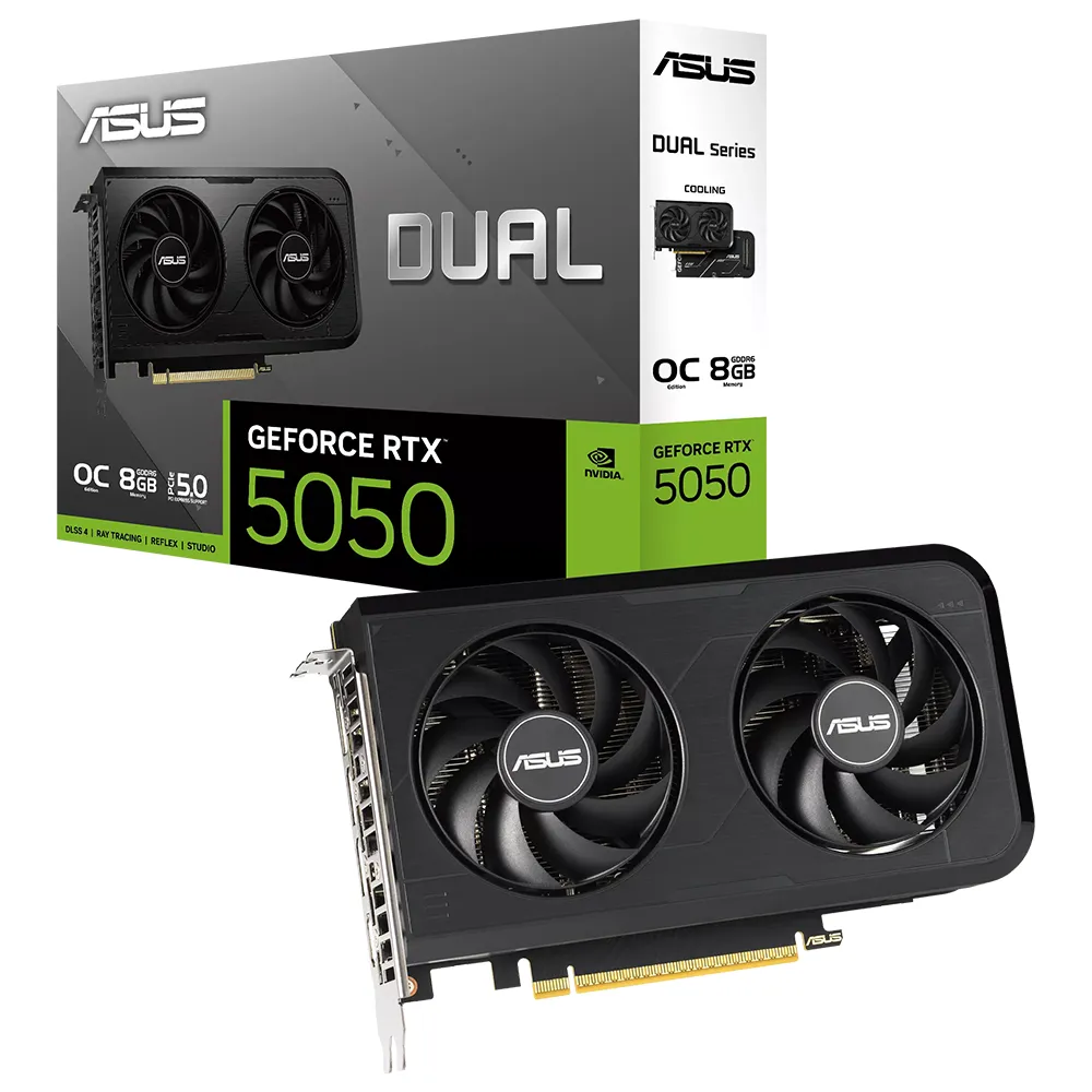 כרטיס מסך Asus NVIDIA GeForce RTX 5050 8GB OC GDDR6