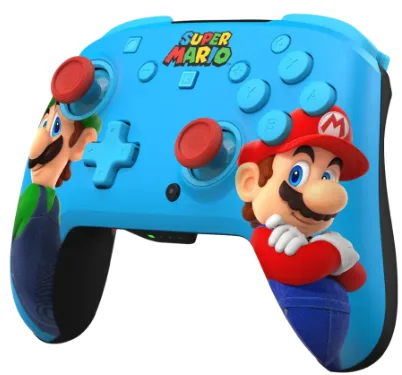 בקר גיימינג אלחוטי ל-Nintendo Switch 2 דגם Rematch Wireless Controller Mario & Luigi מבית Turtle Beach