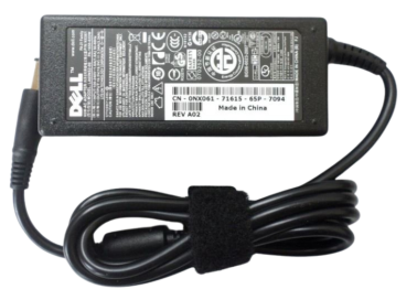 מטען מקורי למחשב נייד Dell 65W 7.4X5.0mm PA-21 משושה