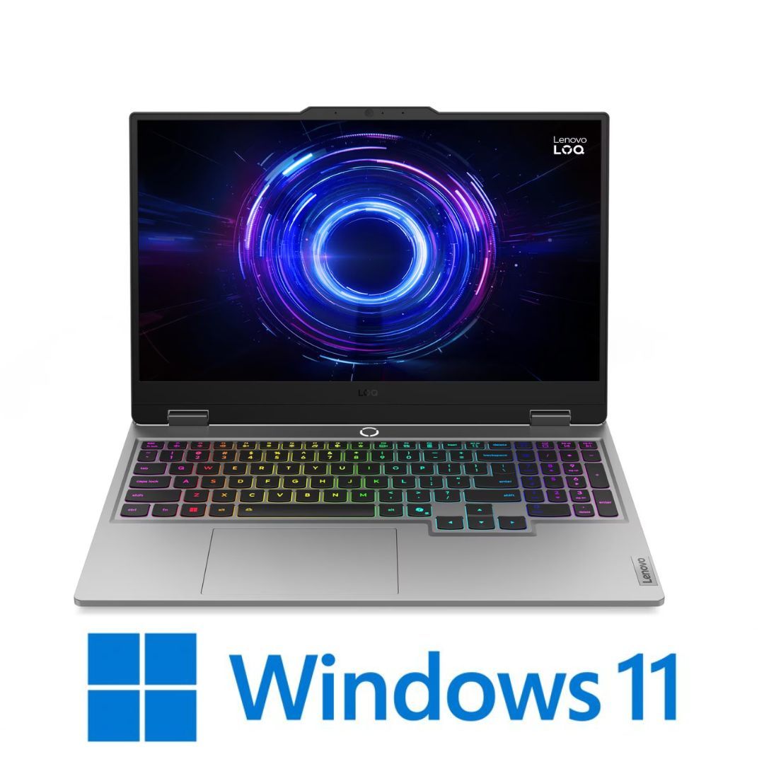 מחשב נייד גיימינג 15.6 אינץ Lenovo LOQ 15IRX10 83JE01MLIV