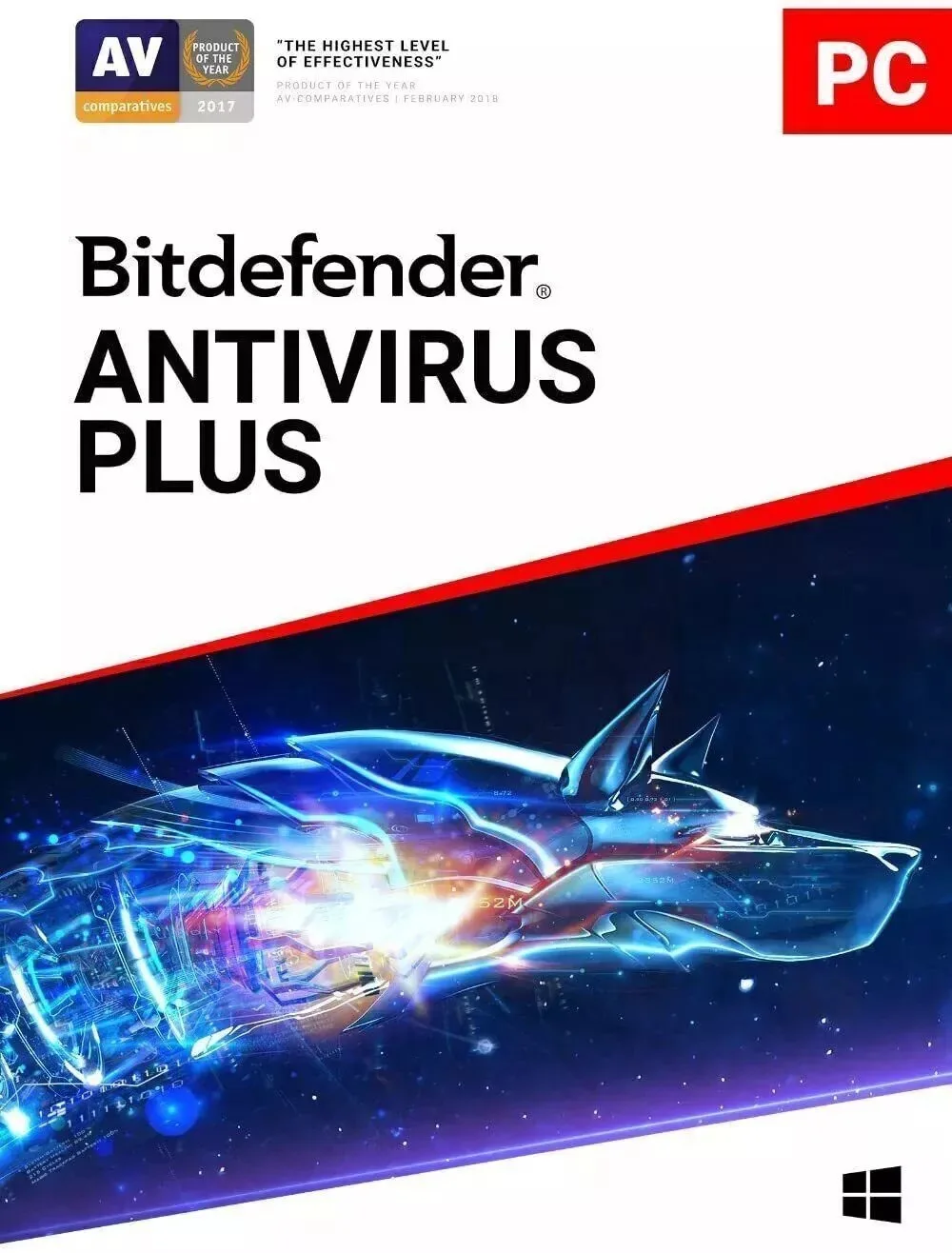 BitDefender Anti Virus Plus 1 PC 1 Year