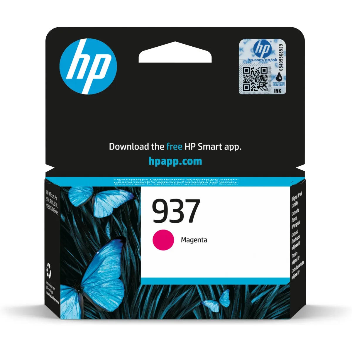 ראש דיו 937 מגנטה 4S6W3NE pro 9730
