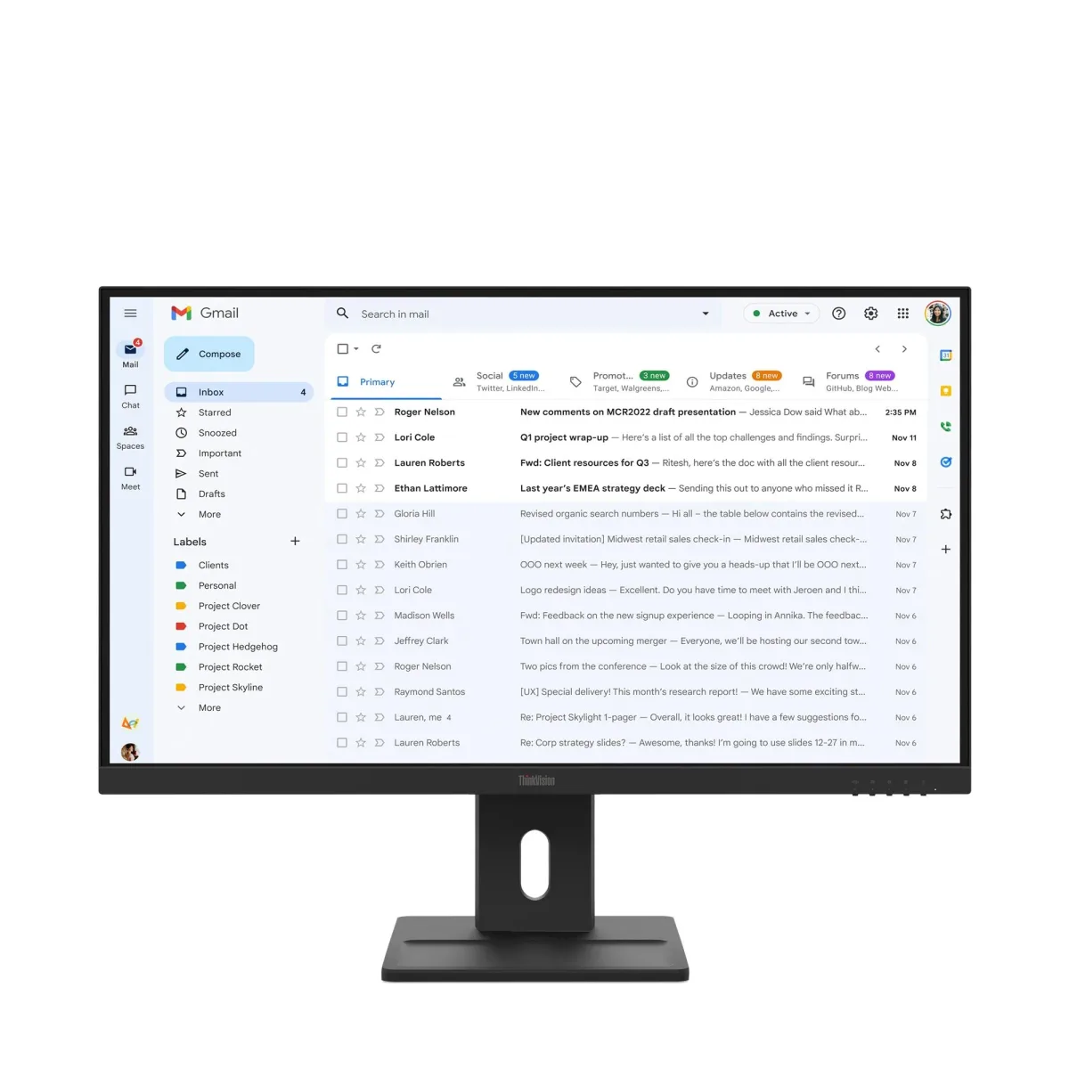 LENOVO ThinkVision E27-40 "27"|1920x1080|Speakers|3YR
