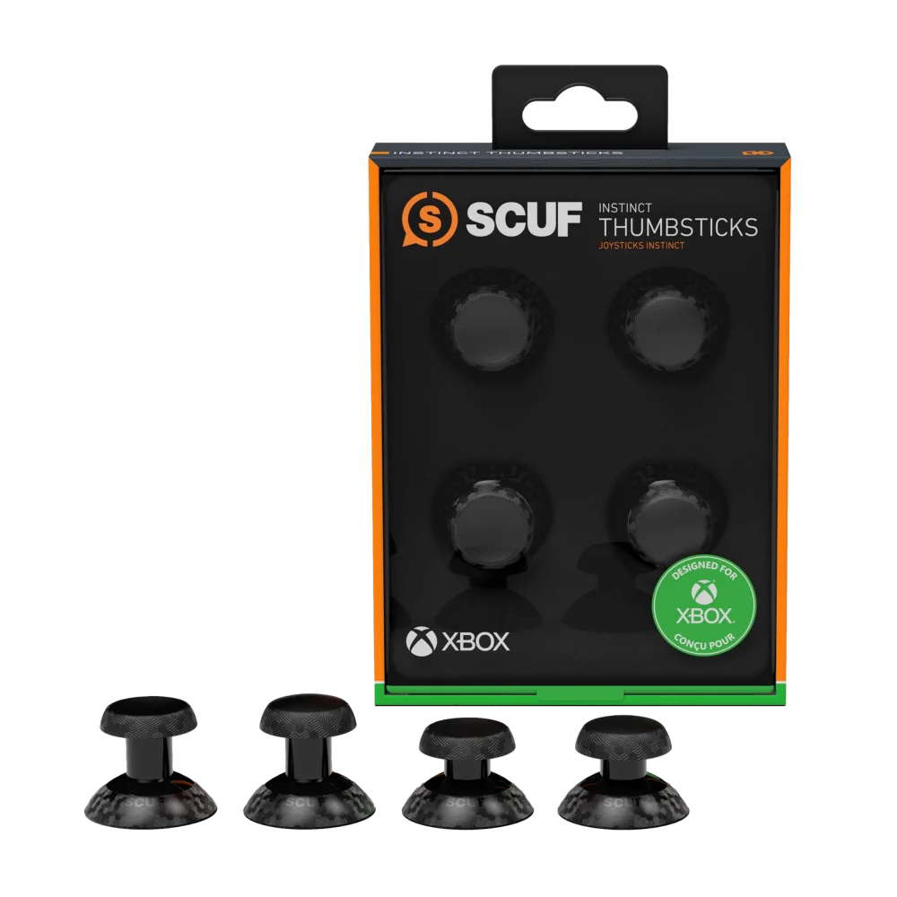 ערכת 4 ג'ויסטיקים לבקר SCUF THUMBSTICKS 4x For INSTINCT / PRO שחור
