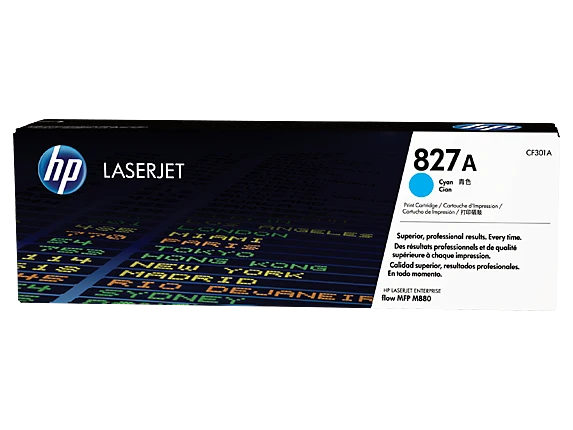 טונר HP ציאן M880 827A מקורי CF301A