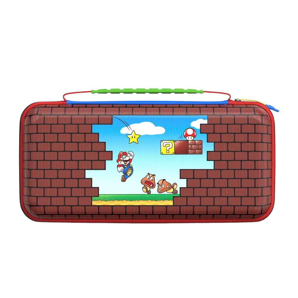נרתיק נשיאה ל-Switch 2 בעיצוב Mario Bricks דגם Playtrek מבית Turtle Beach