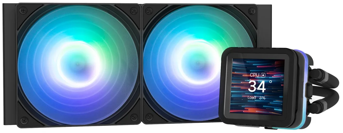 ZALMAN ALPHA 2 DS A24 Black LIQUID COOLER 240 MM