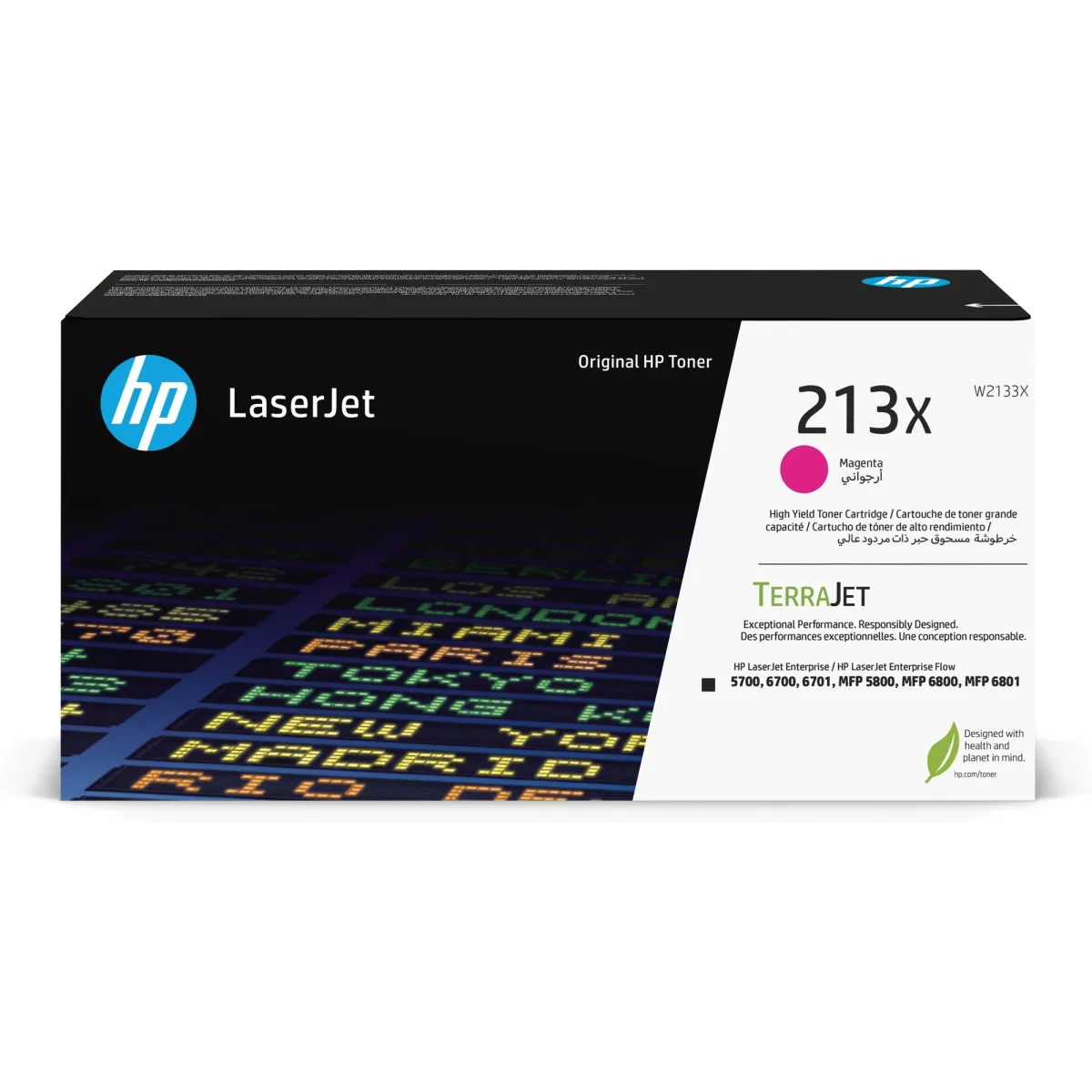 טונר 213X HP מגנטה W2133X MFP 5800