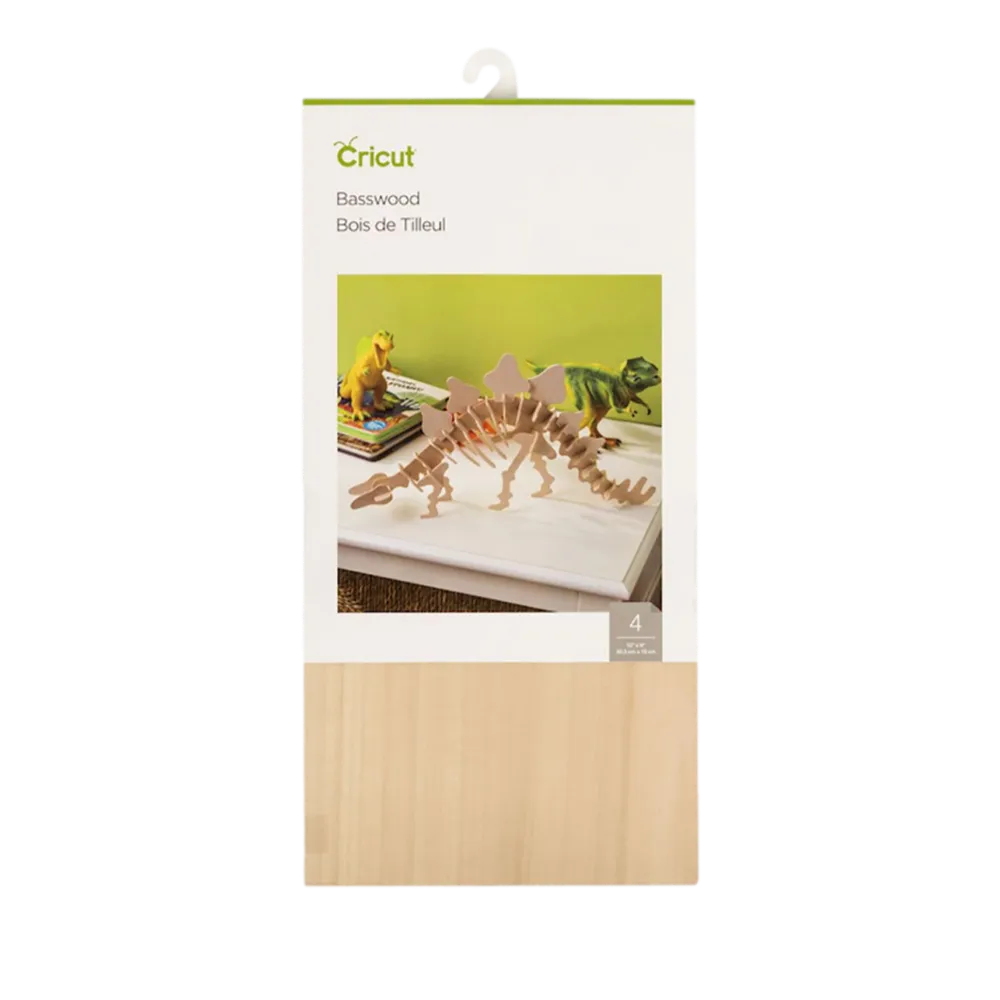 כרטיסי עץ לעבודה CRICUT BASSWOOD