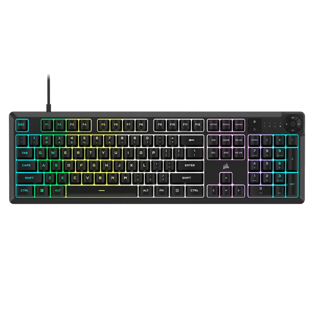 מקלדת גיימינג CORSAIR K55 CORE RGB