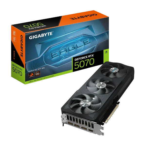 כ.מסך GIGABYTE GeForce RTX 5070 EAGLE OC SFF 12G