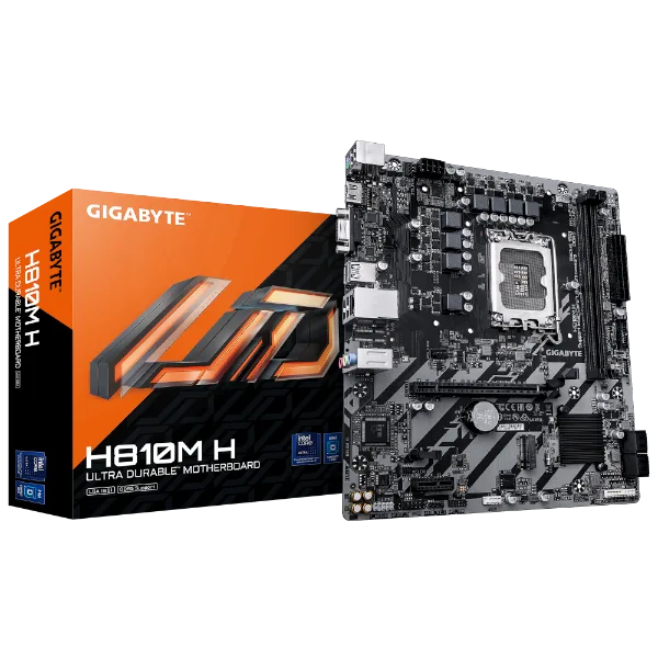 לוח Gigabyte H810M H 1.0 Micro-Atx DDR5 LGA1851 VGA HDMI