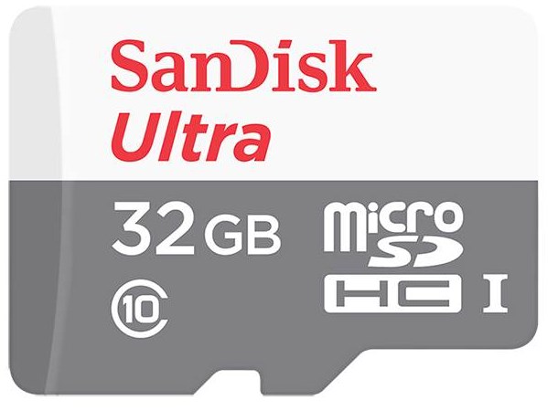 32GB MicroSDHC Class 10 100MB/s Sandisk