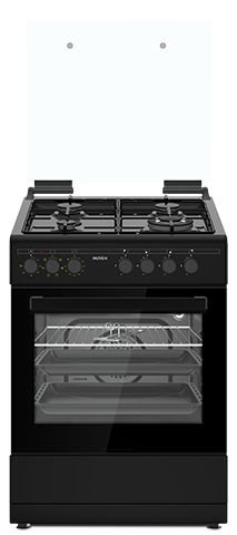 תנור אפייה משולב כיריים PROVIEW PFSO60-BK