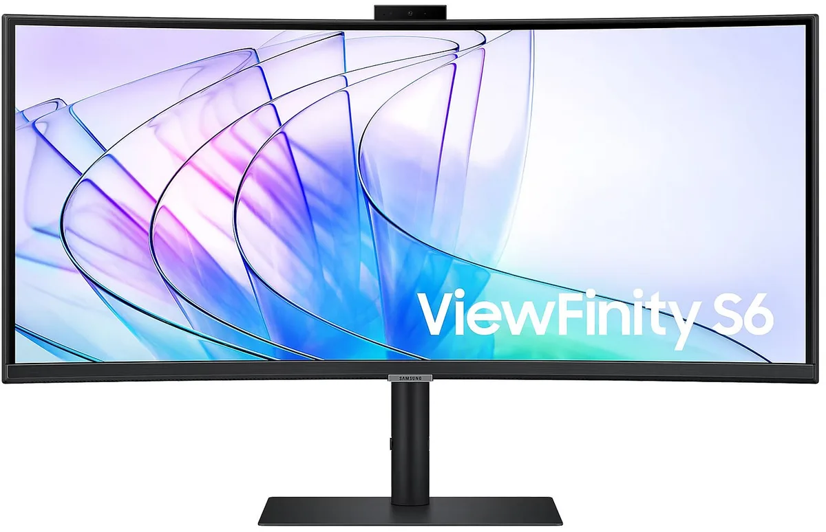 SAMSUNG 34" ViewFinity S6 Type-C90W & RJ45 Monitor