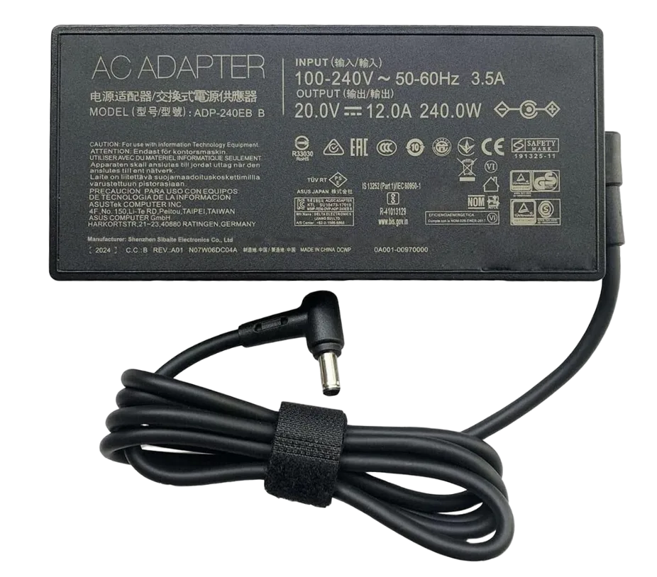 מטען מקורי למחשב נייד Asus 240W 19.5V 9.23A 6.0*3.7mm