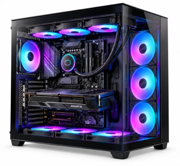 מחשב גיימינג C5 ARGB 850W B860M WIFI U7 265K 32GB 1TB RTX 5070