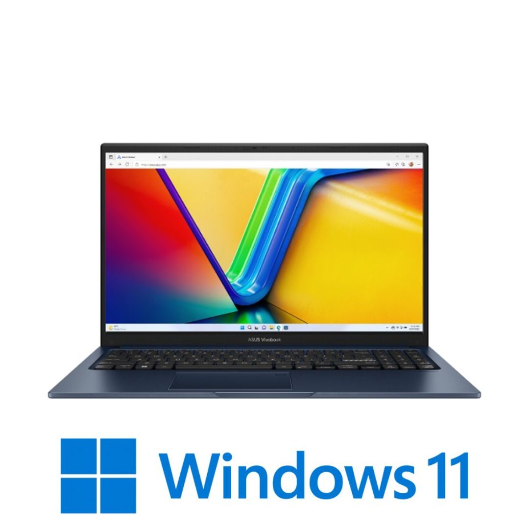 מחשב נייד 15.6 אינץ ASUS Vivobook 15 X1504MA-BQ308W Quiet Blue
