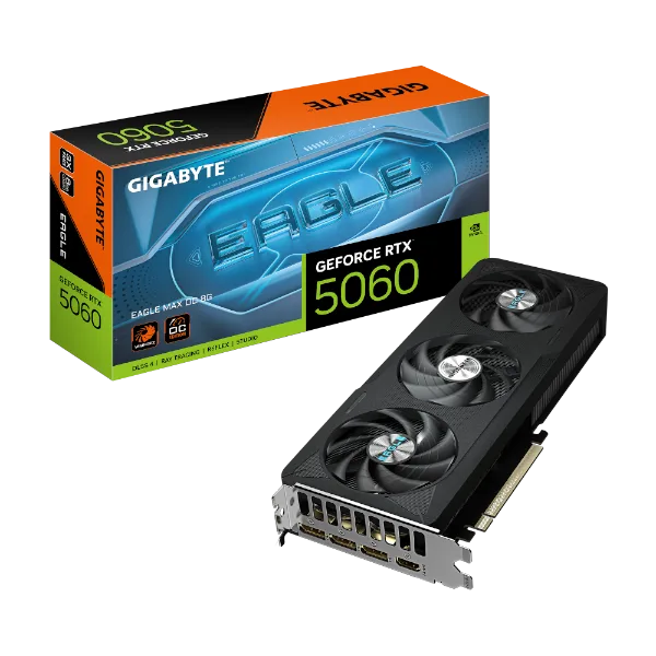 כרטיס מסך Gigabyte RTX 5060 Eagle Max OC 8GB