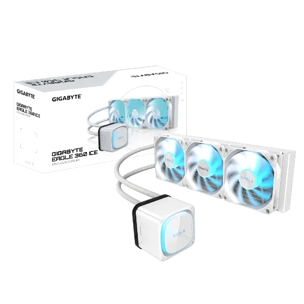 קירור נוזלי למעבד GIGABYTE EAGLE 360 ICE ARGB