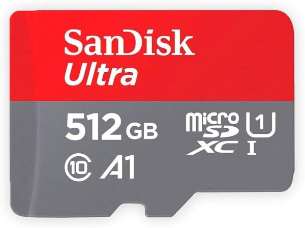 כרטיס זכרון SanDisk 512GB Ultra microSDXC UHS-I Up to 150MB/s C10