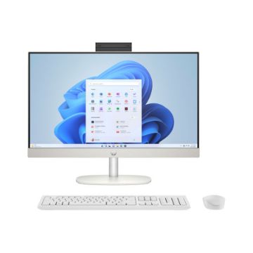 HP AIO 27` FHD Ultra5-125U/16GB DDR-5/512SSD/DOS/WHITE/3YOS