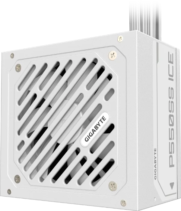 ספק כוח GIGABYTE P550SS ICE 550W 80 PLUS Silver White