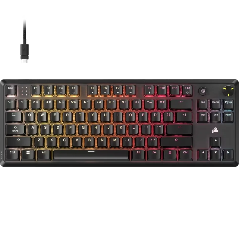 מקלדת גיימינג מכנית K70 CORE TKL RGB קצרה