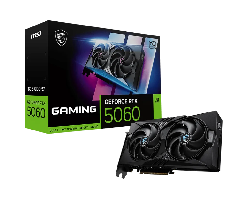 כרטיס מסך MSI GeForce RTX 5060 8G GAMING OC