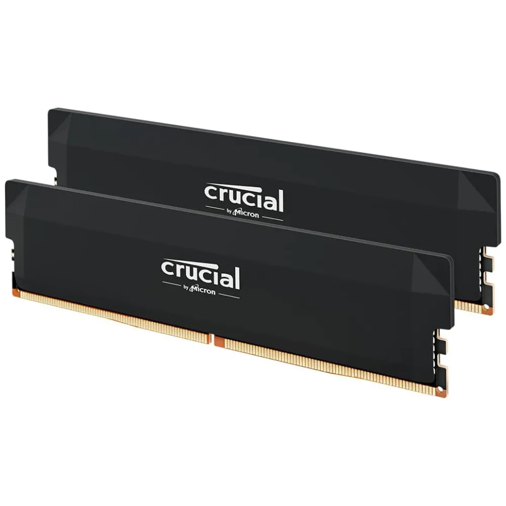 זיכרון למחשב נייח Crucial PRO 64GB(32×2) DDR5 6400Mhz CL40