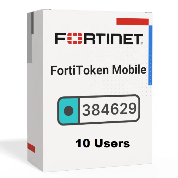 רישיון Fortinet FortiTokenMobile 10 User Electronic License