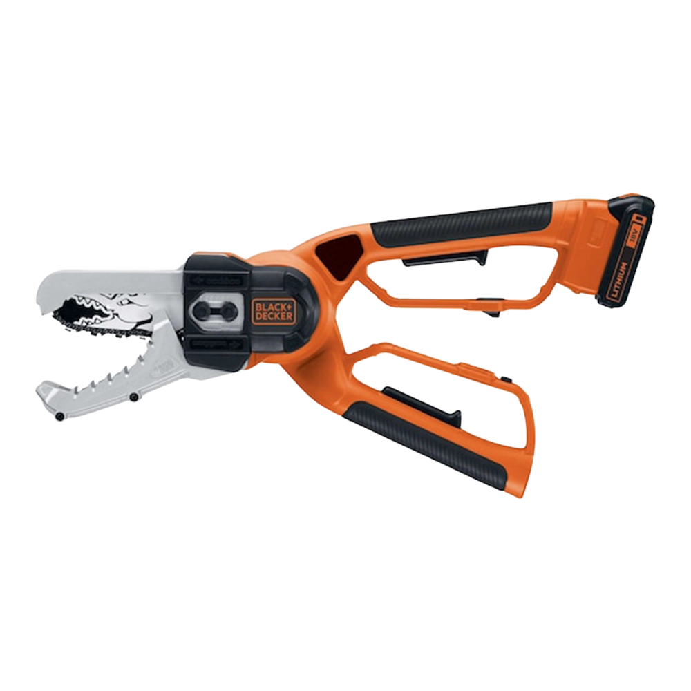 מציאון – מסור גיזום נטען Black+Decker GKC1000L-QW – להב 10 ס"מ כולל סוללה מובנית ומטען