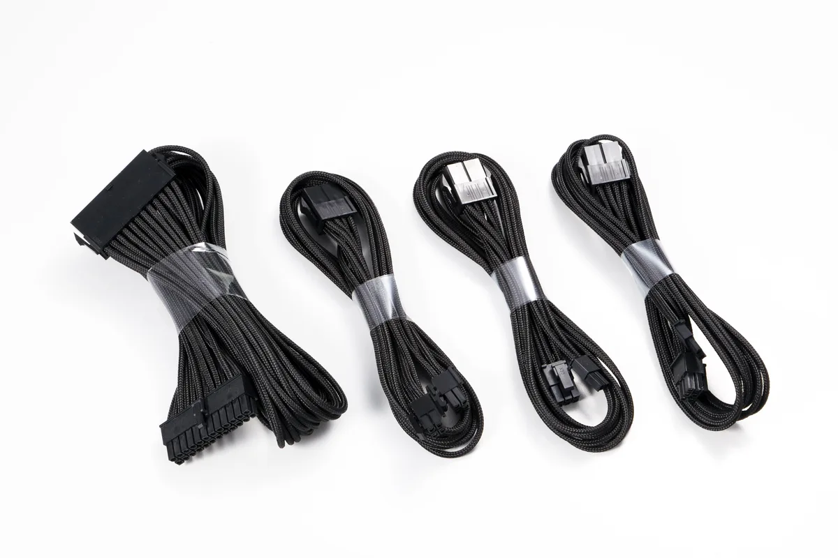 PHANTEKS EXTENSION CABLE PS COMBO PACK BLACK