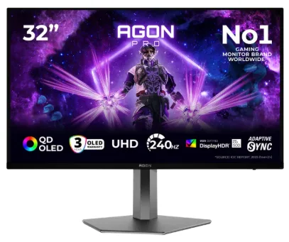 מסך גיימינג 31.5 אינץ' דגם AG326UZD2 מבית AOC