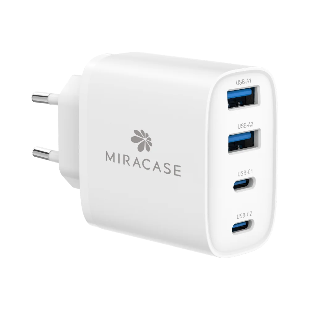 מטען קיר GAN 40W לבן MIR MWC40W