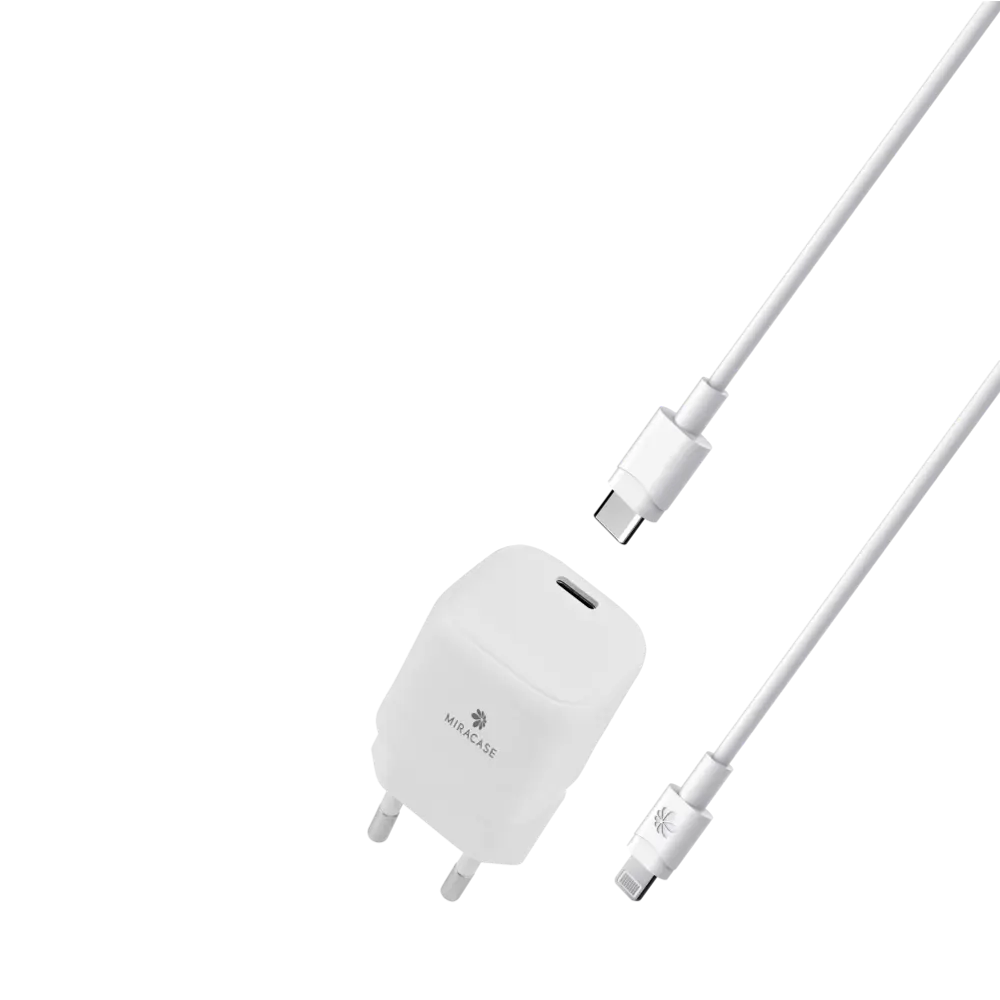 מטען קיר MIR TYPE-C TO MFI 20W