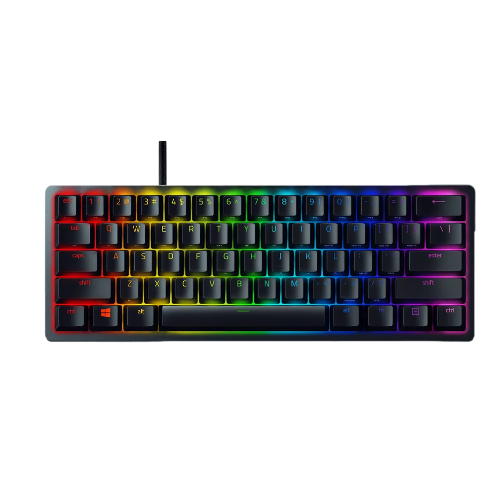 מקל מכאנ RAZER HUNTSM MINI RED.S