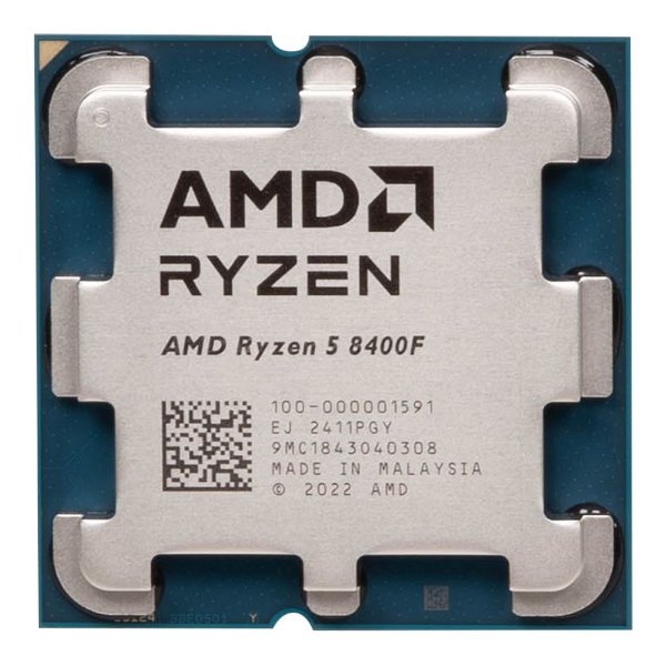 מעבד AMD Ryzen 5 8400F Zen4 6 Cores 12 Threads Up to 4.7GHz