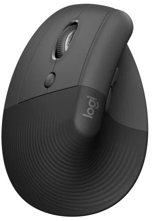 Logitech Lift Left Vertical Ergonomic Mouse Graphite