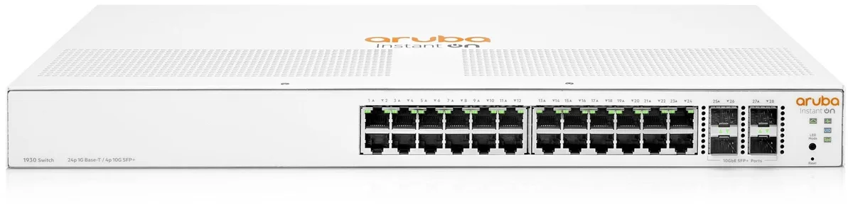 SWITCH 24-PORT Instant IOn 1930 24G 4SFP+ JL682A Aruba